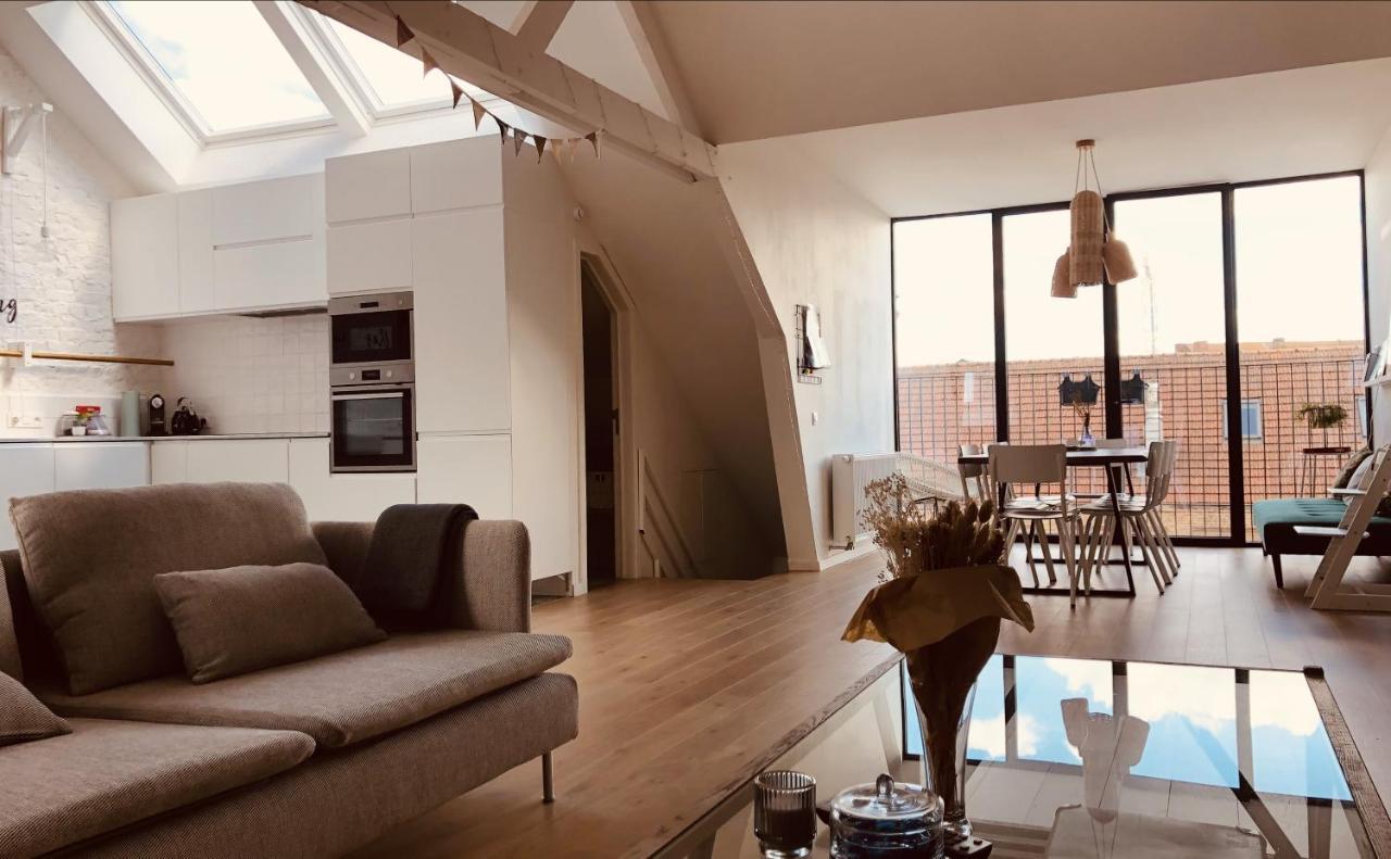 Lichtrijke Loft Bij Restaurant Den Olifant Apartamento Ieper Exterior foto